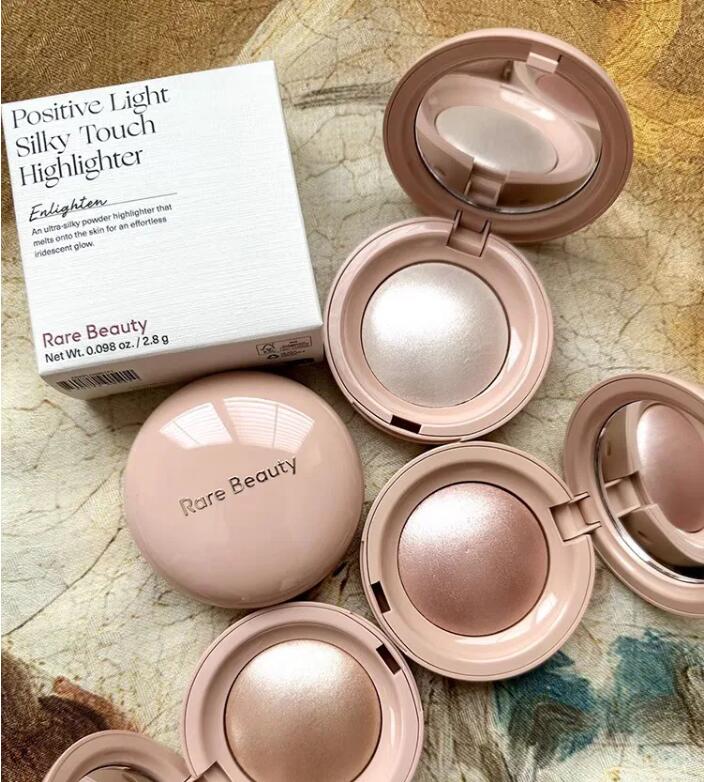 Makeup Highlighter Rare Beauty Powder Highlighters Enlighten 2.8g Positive Light Silky Touch Glow Bronzers Highlightering Face Cheek Cosmetics Good Quality