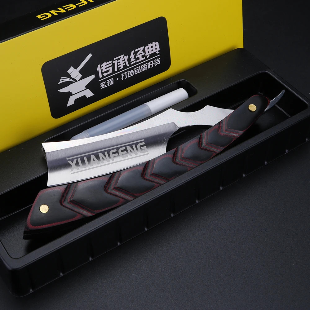 XUANFENG Folding Razor 9cr18 Steel High Hardness Sharp Straight Razor Mens Razor 240910