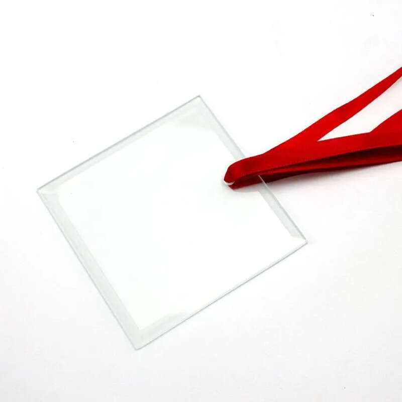 Blan Decorations Christmas Sublimation Glass Pendant Ornaments Thermal Transfer Ornament Festival Decore Customized Pendants Fy4936 Jy18 s