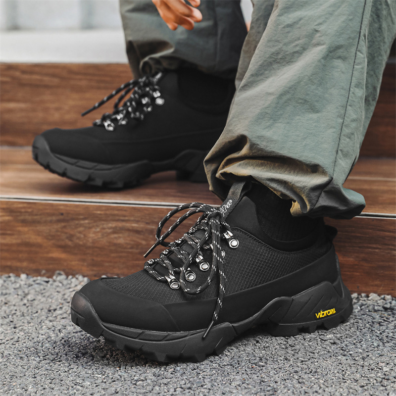 Ddmyoutdoor 2024 autumn fashion shoes, men's retro dad shoes, trendy breathable workwear shoes, high-end and thick soled hiking shoes, Chinese br