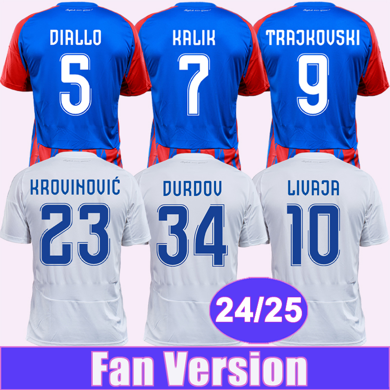 24 25 Hajduk Split Mens Soccer Jerseys KALIK TRAJKOVSKI LIVAJA SIGUR MELNJAK MOUFI ELEZ CAPAN DURDOV ANTUNOVIC Home Away Football Shirts