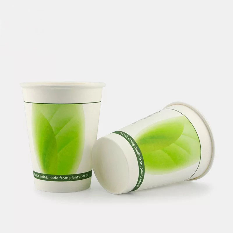 Custom made disposable PLA paper cups wholesale custom paper cups commercial packaging 1000 pcs per piece