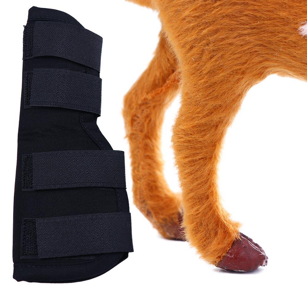1 Pc Breathable Pet Dog Joint Brace Elbow Breathable Dog Support Brace Injury Wrap Protector Pet Knee Pads For Surgical Injury
