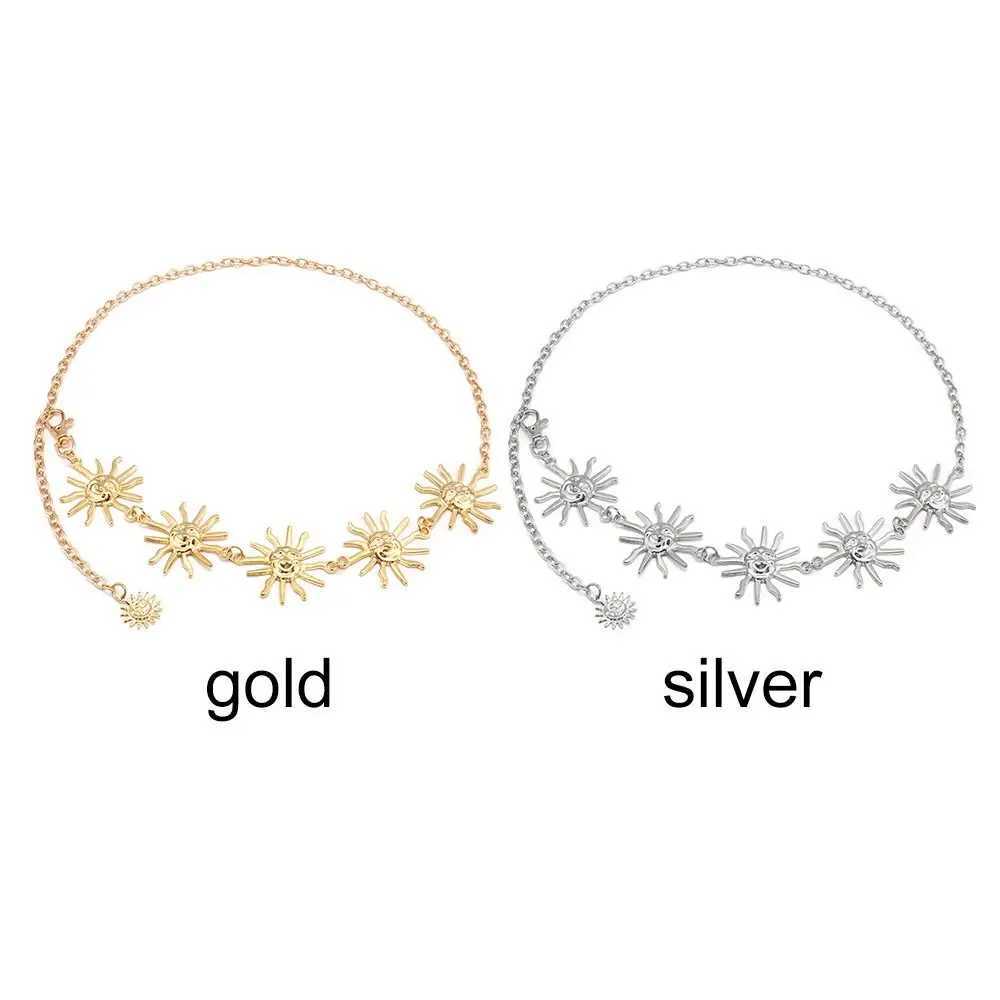 Fashion Sun Waistband for Wen Girl Punk Hip Hop Waistband Retro Metal Waistband Dress Womens Body Chain with Jewelry X250410