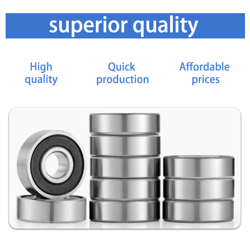China Factory 6000 6001 6002 6003 6004 6005 6006 6007 2z 2RS Ball Bearing High Speed Bearing Manufacturer Supplier