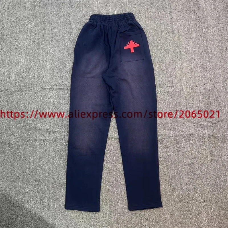 Tiedyed Vertabrae Sweatpants Men Women Casual Pants Jogger Sweat Terry Trousers 240911