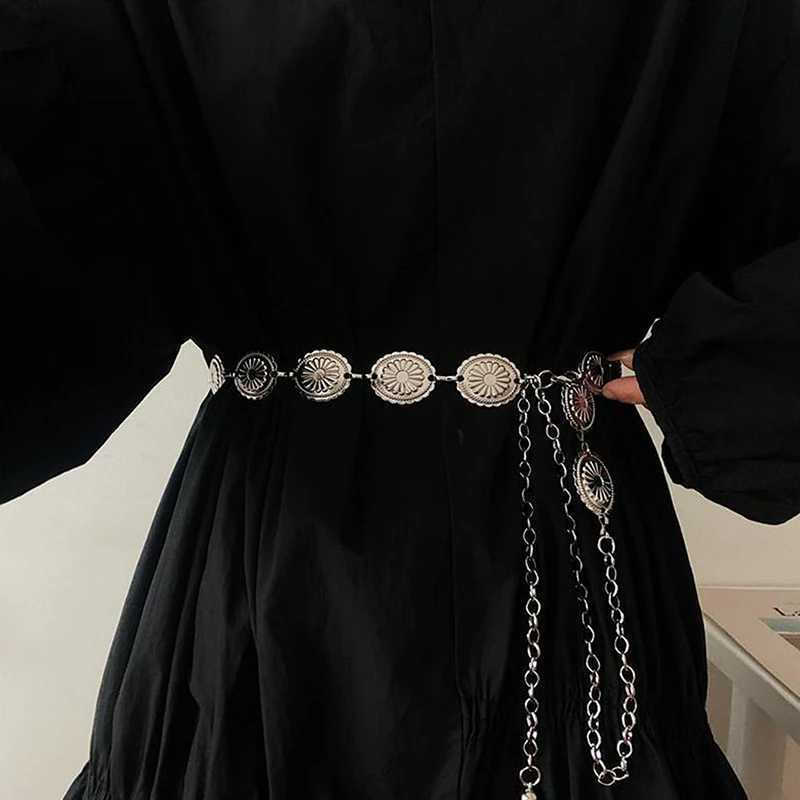 Y2k Luxury Wen Shi Fashion Cute Metal Dress Jeans Belt Chain Belt Accessories Wen Shi Belt X250410