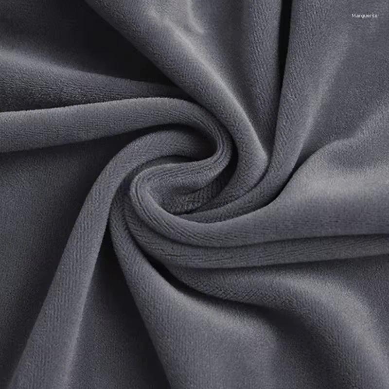 Chair Covers Soft Veet Plush Sofa Cover For Living Room 1/2/3/4 Seater Warm Elastic Couch Home L Shape Sectional Slipcovers