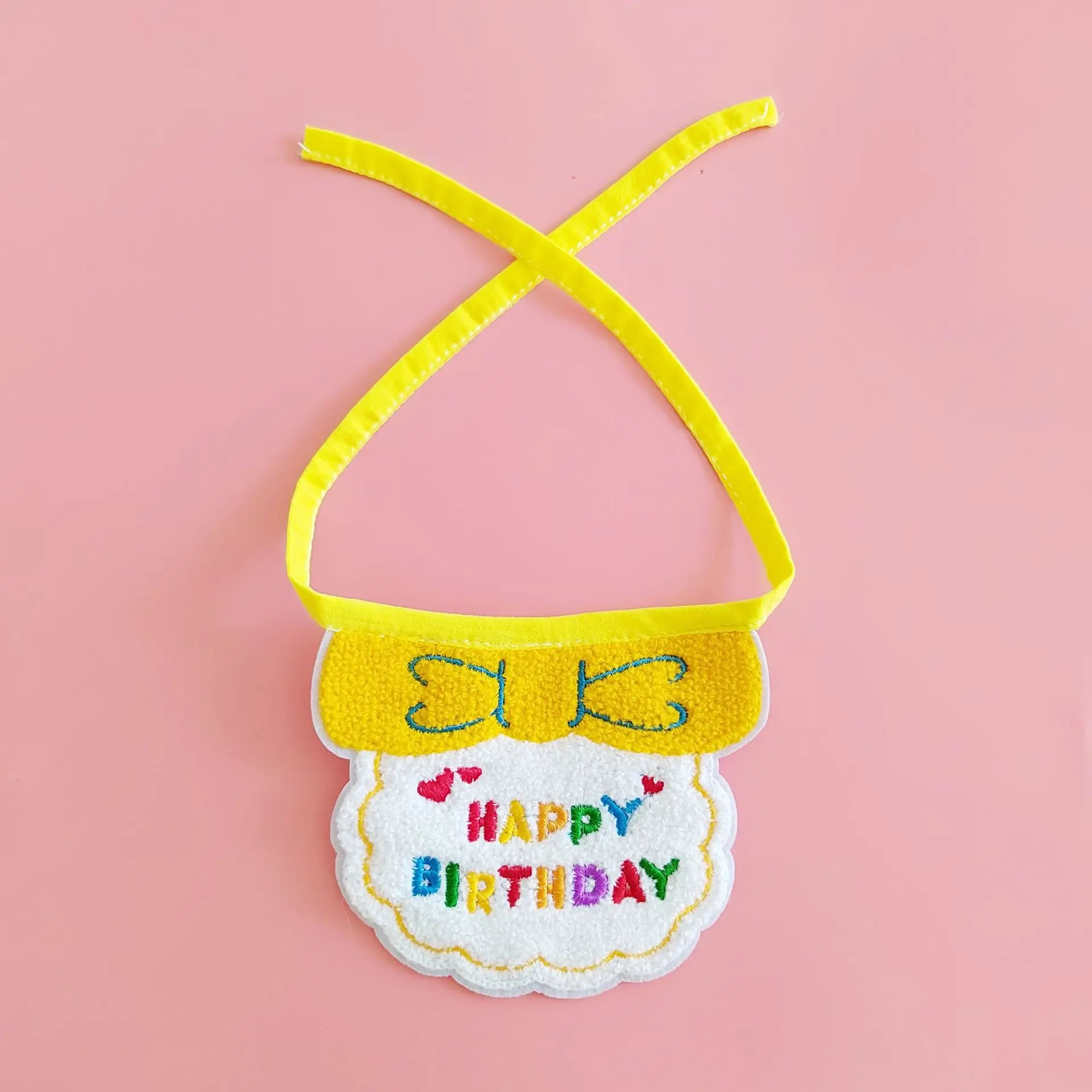 Pet Party Decoration Set Dog Birthday Triangle Scarf Hat Bow Tie Dog Birthday Decoration Supplies Dog Supplies