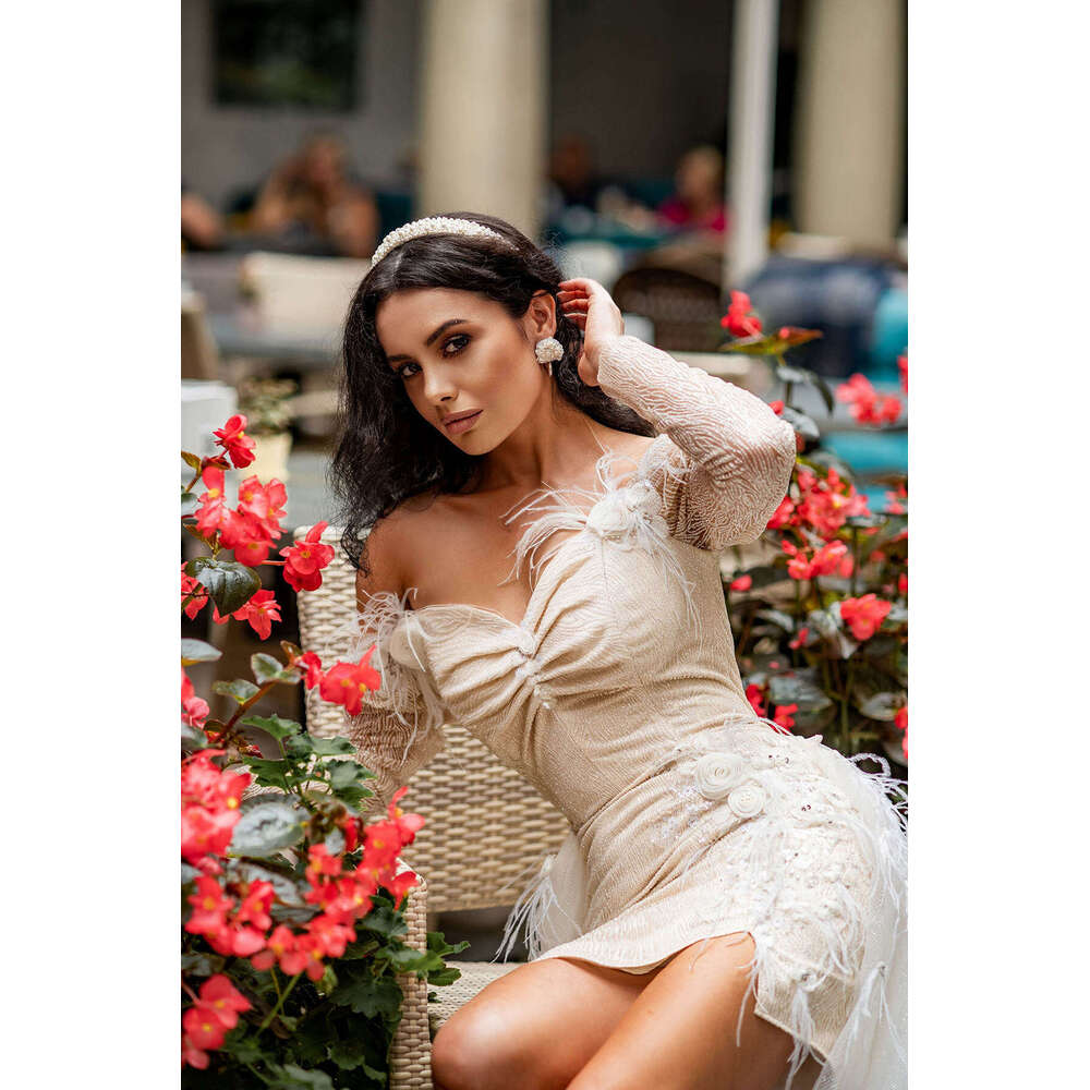Gorgeous Dresses Detachable Appliques wers Sequins or-Length Bride Wedding Dress Vestido de novia Custom Made