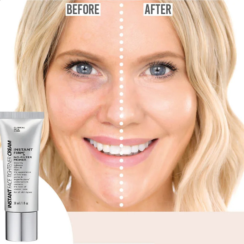 30ML Liquid Foundation Instant face Tightener Primer No Filter Base Cream Oil Control Even Skin Tone Cover Blemishes Face Makeup 240911