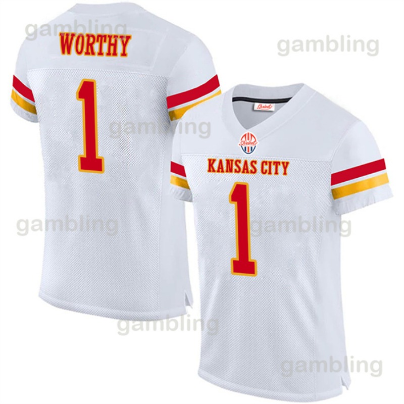 Mens/Youth Custom Football Jerseys Mahomes Kelce Noah Gray 52 25 Clyde 8 Justyn 56 George 35 Christian 16 Len 88 Tony Embroidery Name and Number