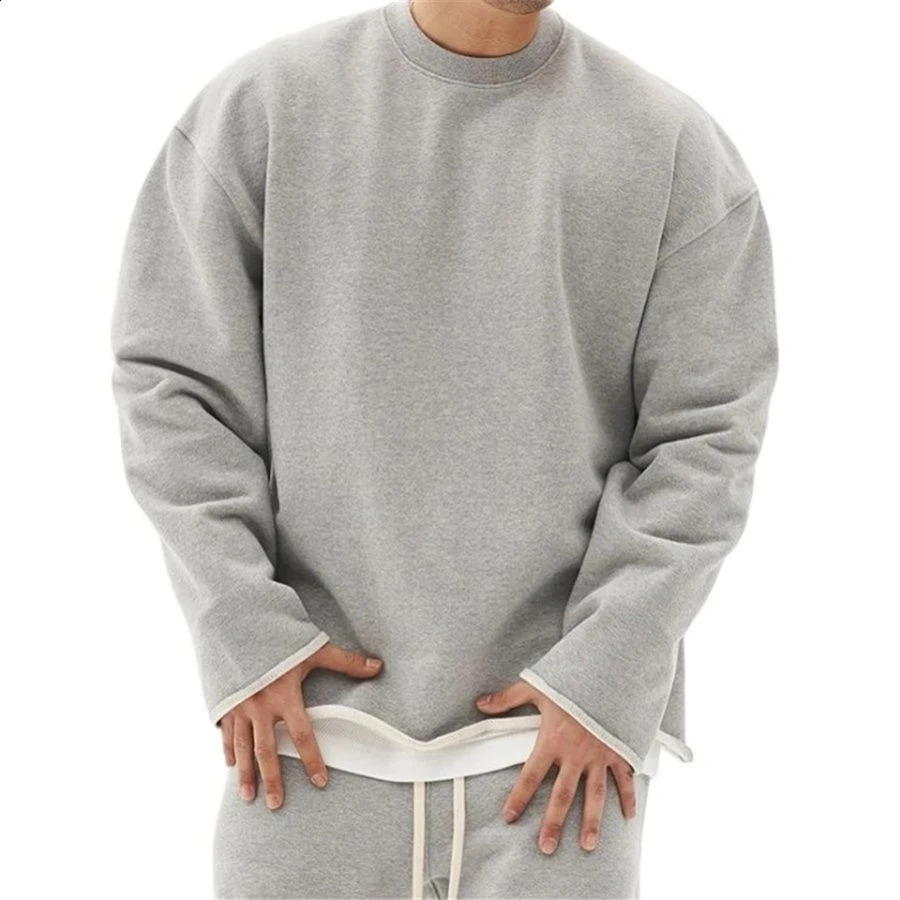 Men O-Neck Letter Running Hoodies Gym Fitness Bodybuilding Sports Sweatshirt Pullover Sportswear Male Workout Mens Clothing 240910