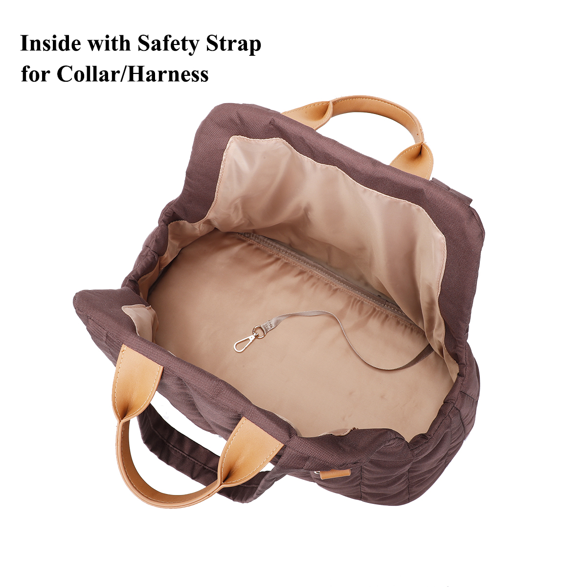 Others Dog Carrier Dog Carrier Bag Fashion Quilted Pet Carrier Purse for Small Dogs Cats Light Weight Waterproof Puppy Travel Bag Bite Proof H250213