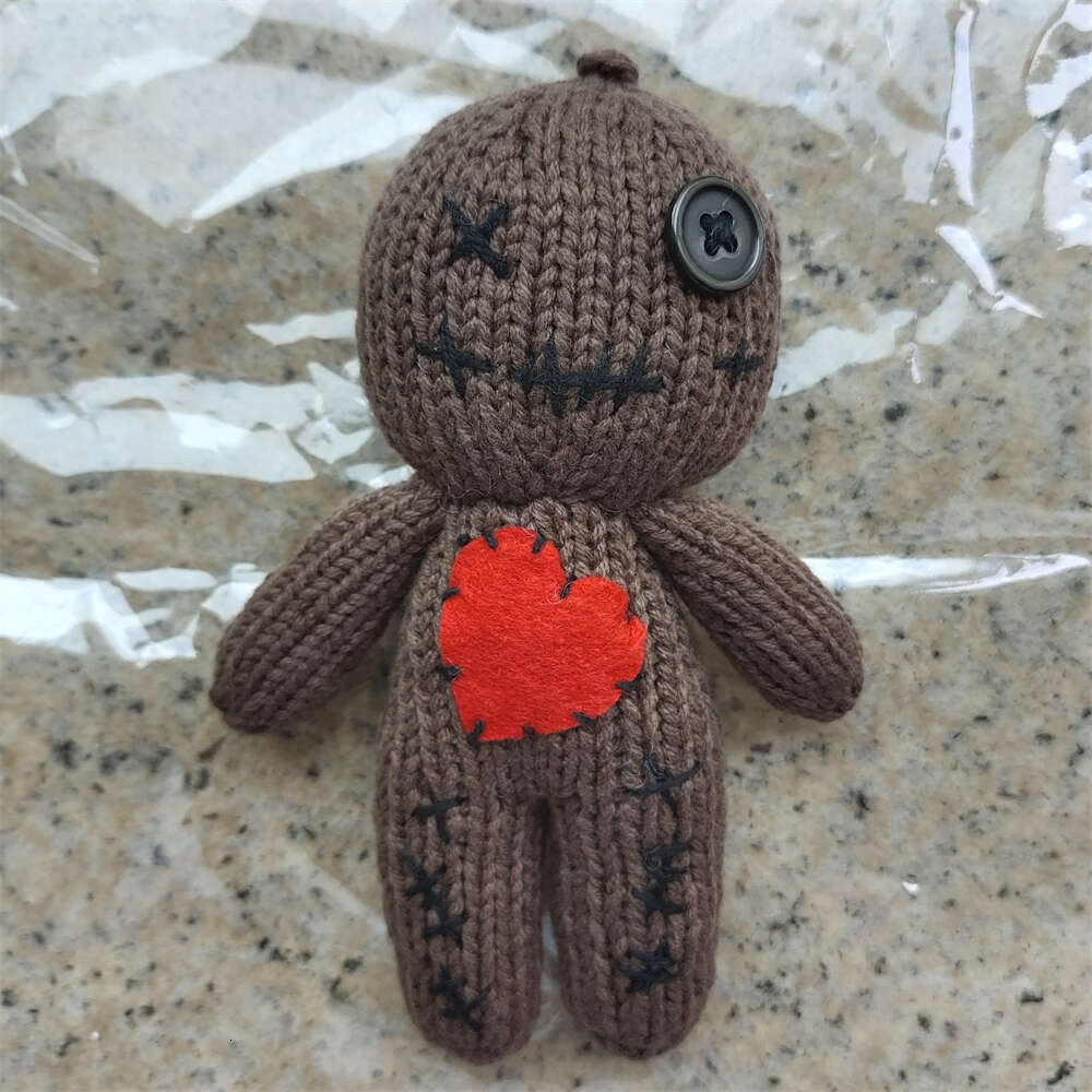 Voodoo Dolls Set With Creepy Revenge Voodoo Doll DIY Halloween Scray Ghost Holder Horror Funny Christmas Ornaments Toys Gift Edb