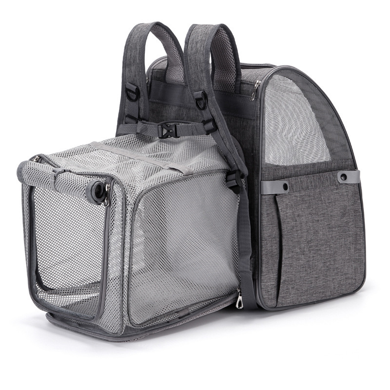 Halloween Pet bag dog cat outdoor backpack hand-held folding expansion pet cage pet box pet