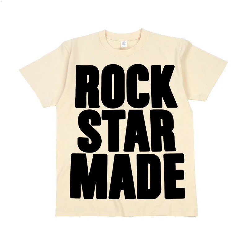 Rock Goth Fashion Mens Punk Grunge Hip Hop Rap vintage Letter Print Short Sleeve T-Shirt Casual Oversized Y2K Cotton Streetwear 240911 - view 6