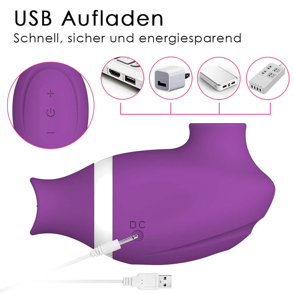 Mengqi 7-frequency licking and sucking dual head dual use female masturbation clitoris sucking stimulation second wave vibrator sex toy