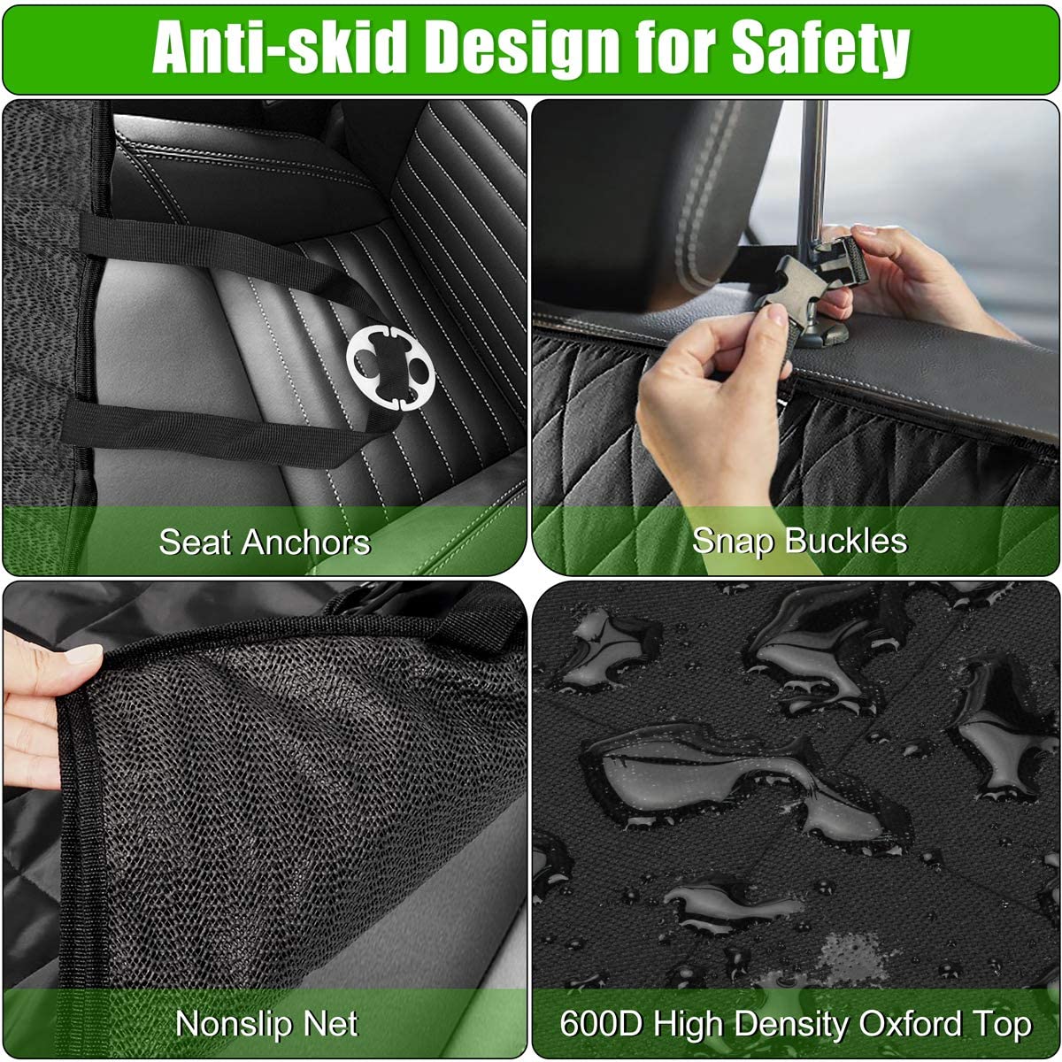 Seat Waterproof Pet Hammock For Dogs In The Accessories Trunk Cover Mats Dog Car Rear Back Protector