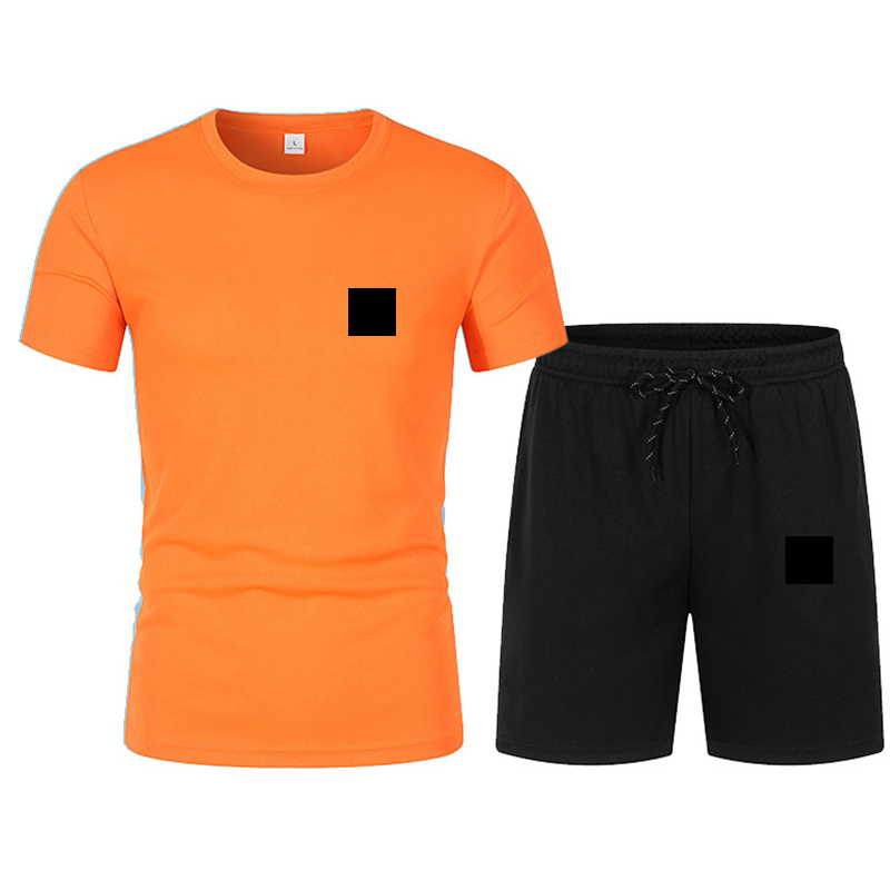 2025 Designer style, letter design, summer men's short-sleeved short pants set