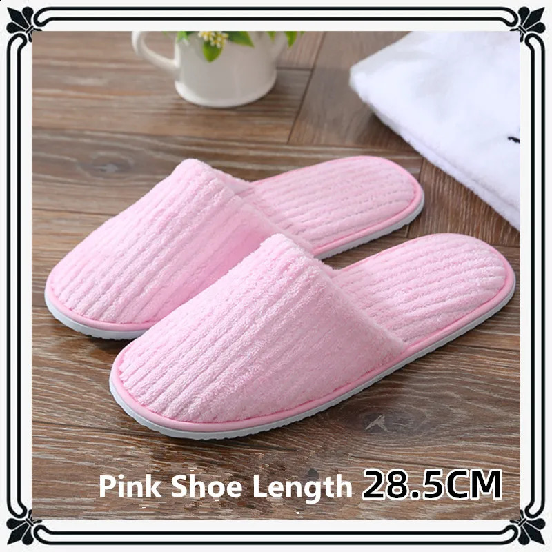 5 Pairs Winter Slippers Men Women el Disposable Slides Home Travel Sandals Hospitality Footwear One Size on Sale 240910