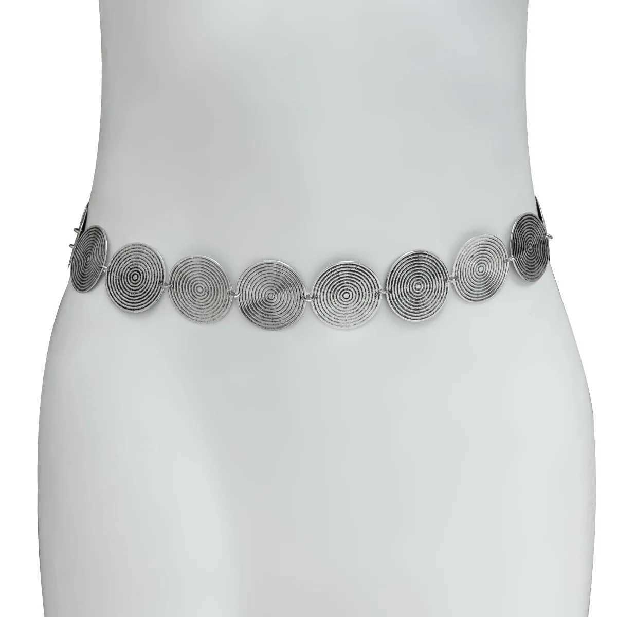 Vintage waist chain metal bodychain Wens belt sexy belly chain belt matching clothing jewelry decoration accessories X250410