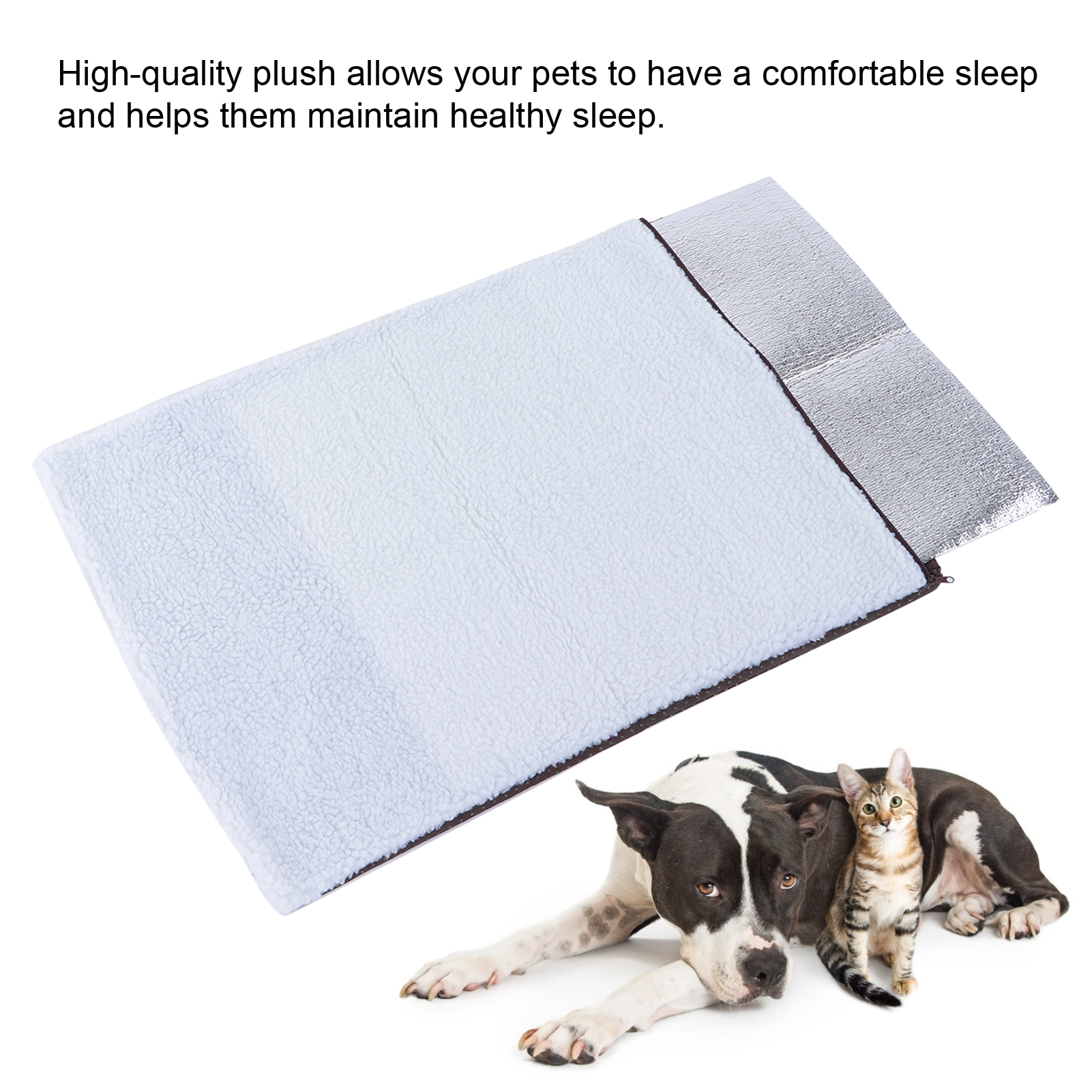 Pet Thermal Mat Washable Self Heating Warm Pad Suitable For Small Medium Pet Cats Dogs