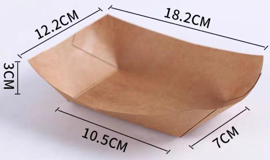 Tailor-made Disposable Boat Boxes Packing Boxes Wholesale Custom Packing Boxes Commercial Packaging 1000 Pieces Per Piece