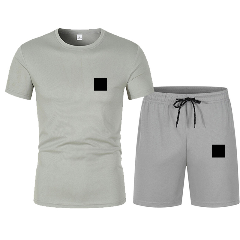 2025 Designer style, letter design, summer men's short-sleeved short pants set