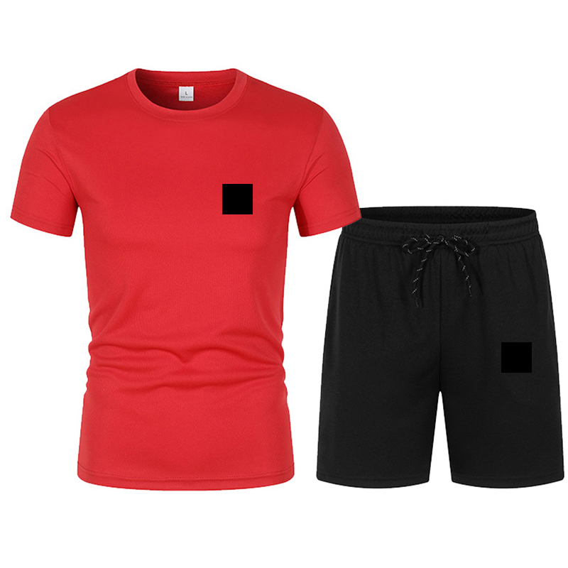 2025 Designer style, letter design, summer men's short-sleeved short pants set