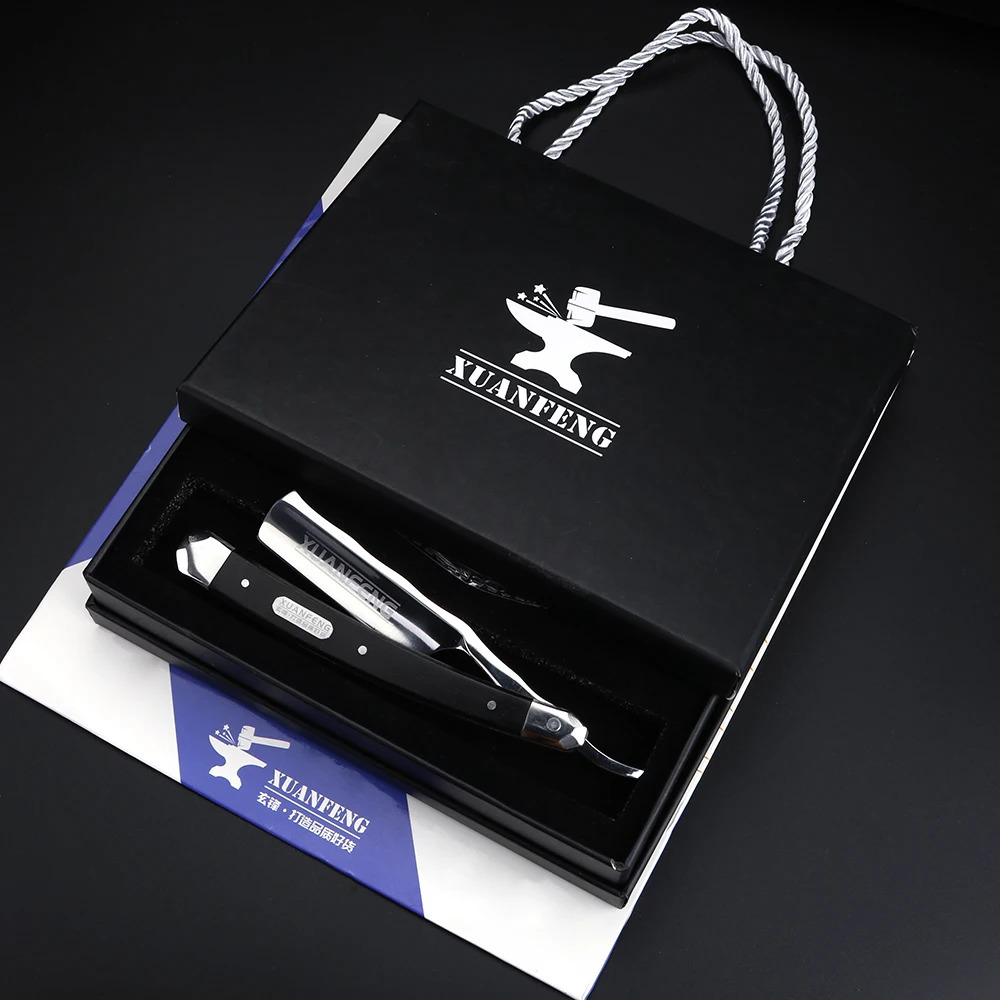 XUANFENG Folding Razor 440C Steel High Hardness Sharp Straight Razor Mens Razor 240910