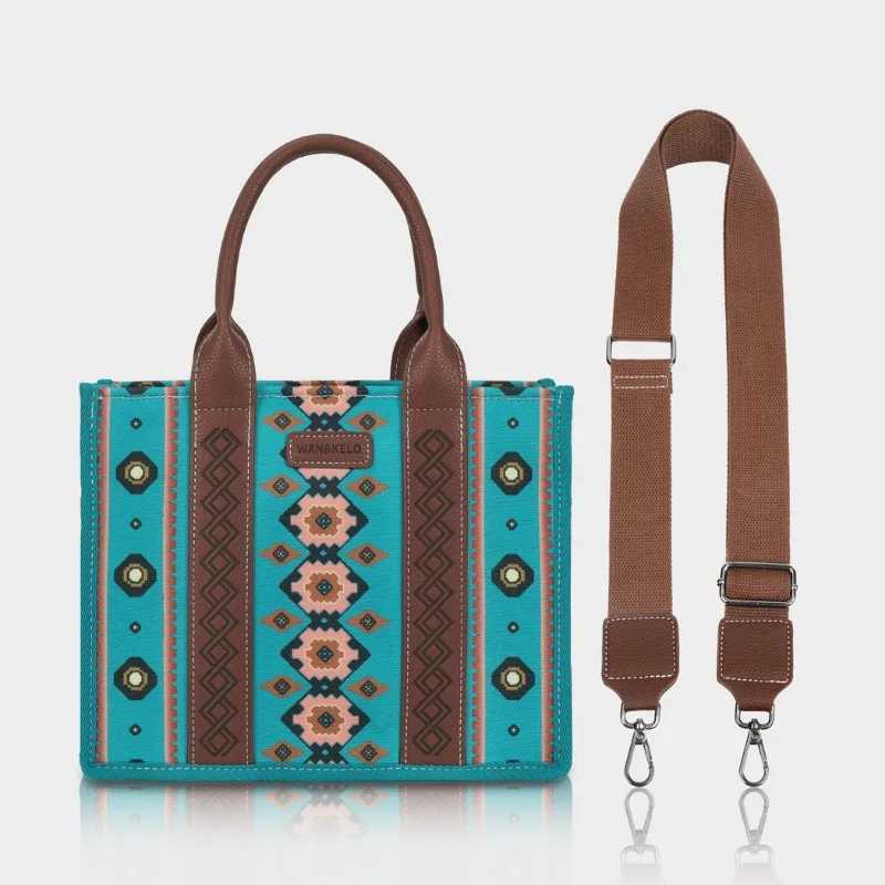 CMM Bohemia Ethnic Style Women's Canvas Bag Large Capacity Casual Printed Zipper Tote Bag Female Commuter Handbag Bolsa Feminina 240911