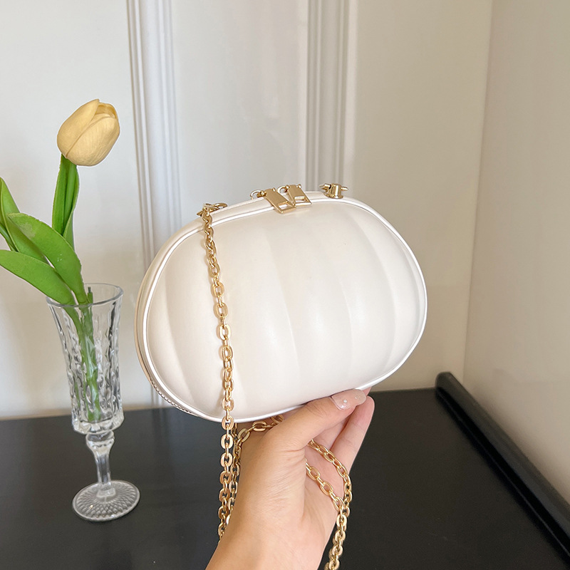 Halloween Shoulder 3 Women Bags Handbag Purses Pumpkin Shape Gifts Solid Color Outdoor Indoor Party Decoration