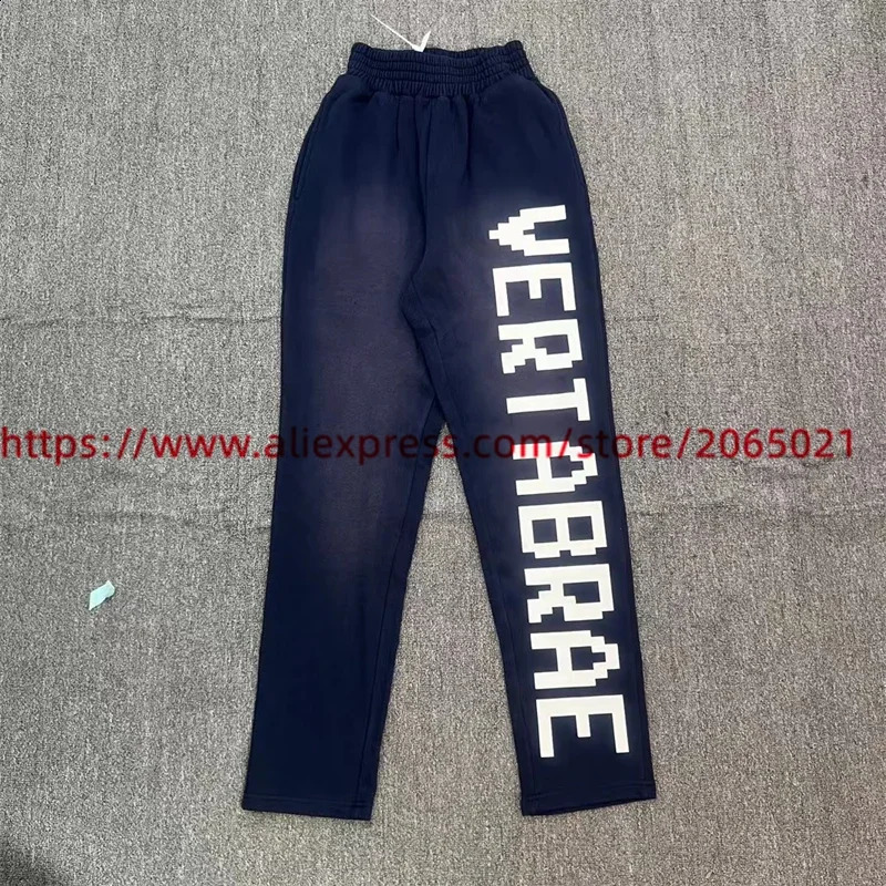 Tiedyed Vertabrae Sweatpants Men Women Casual Pants Jogger Sweat Terry Trousers 240911