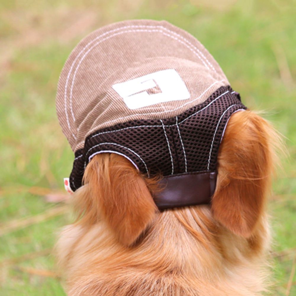 For Small Medium Large Dogs Adjustable Breathable Sports Mesh Sun Hat Summer Hat Dog Baseball Cap Pet Accessories