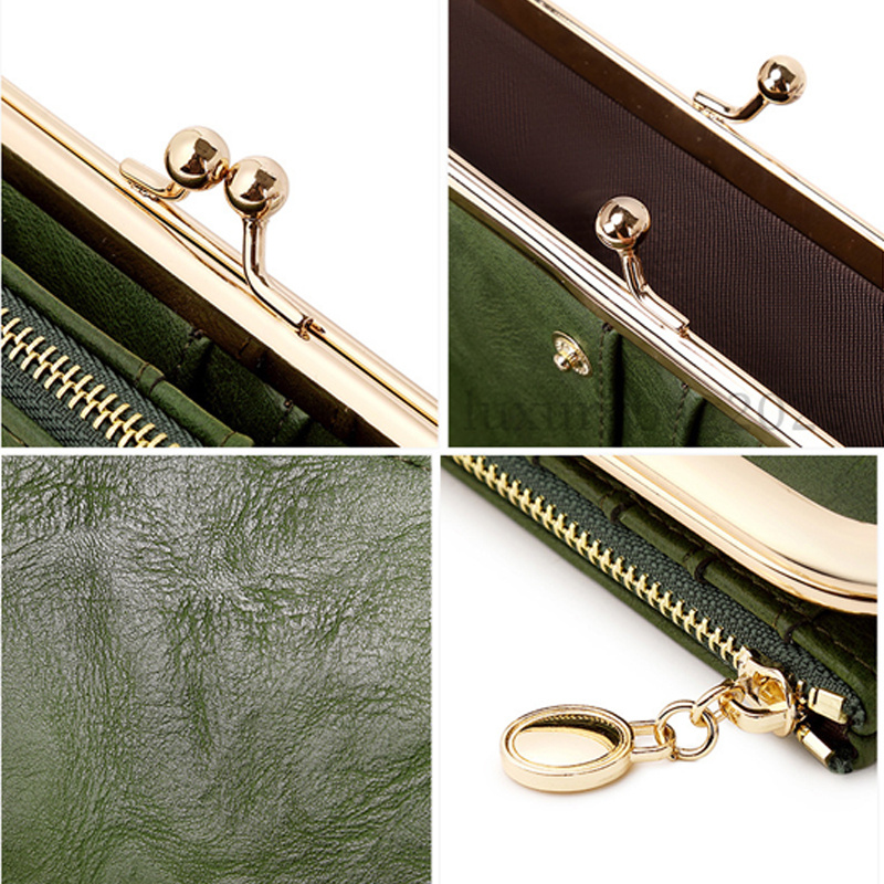 Hot selling RFID women's long wallet PU leather handbag with multiple card slots coin zipper wallet women's mobile wallet organizer wallets 