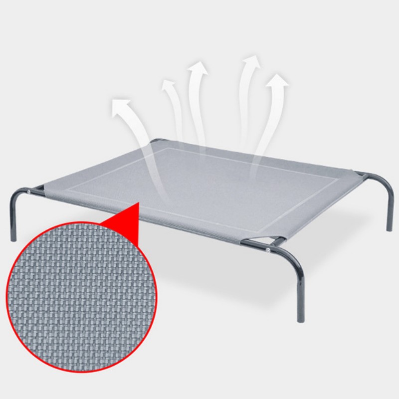 Detachable Bed Moisture Proof Dog Large Dogs Sleeping Kennel Breathable Iron Frame Beds for Pet Camping