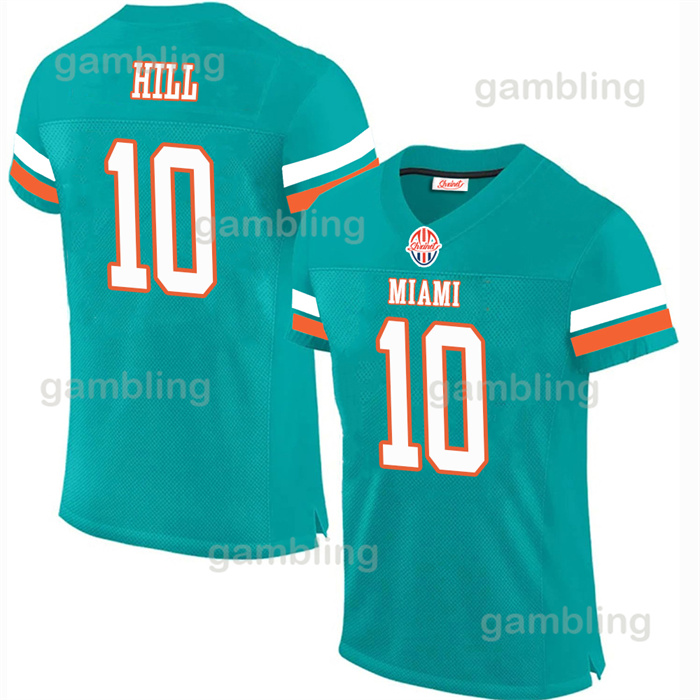 Mens/Youth/Womens Football Jerseys Custom Any Name Any Number 10 Hilll 1 Tagovaloa Wadle 5 Ramsy 99 Jason 8 Jevon Stitched America Game Miemi Football