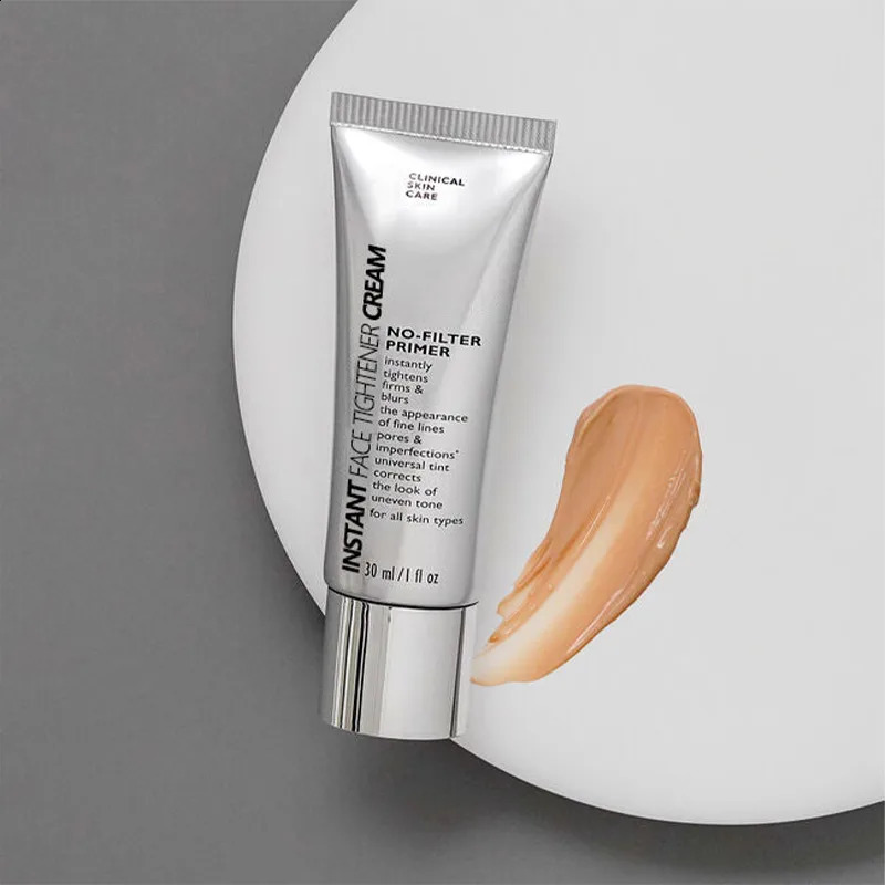 30ML Liquid Foundation Instant face Tightener Primer No Filter Base Cream Oil Control Even Skin Tone Cover Blemishes Face Makeup 240911