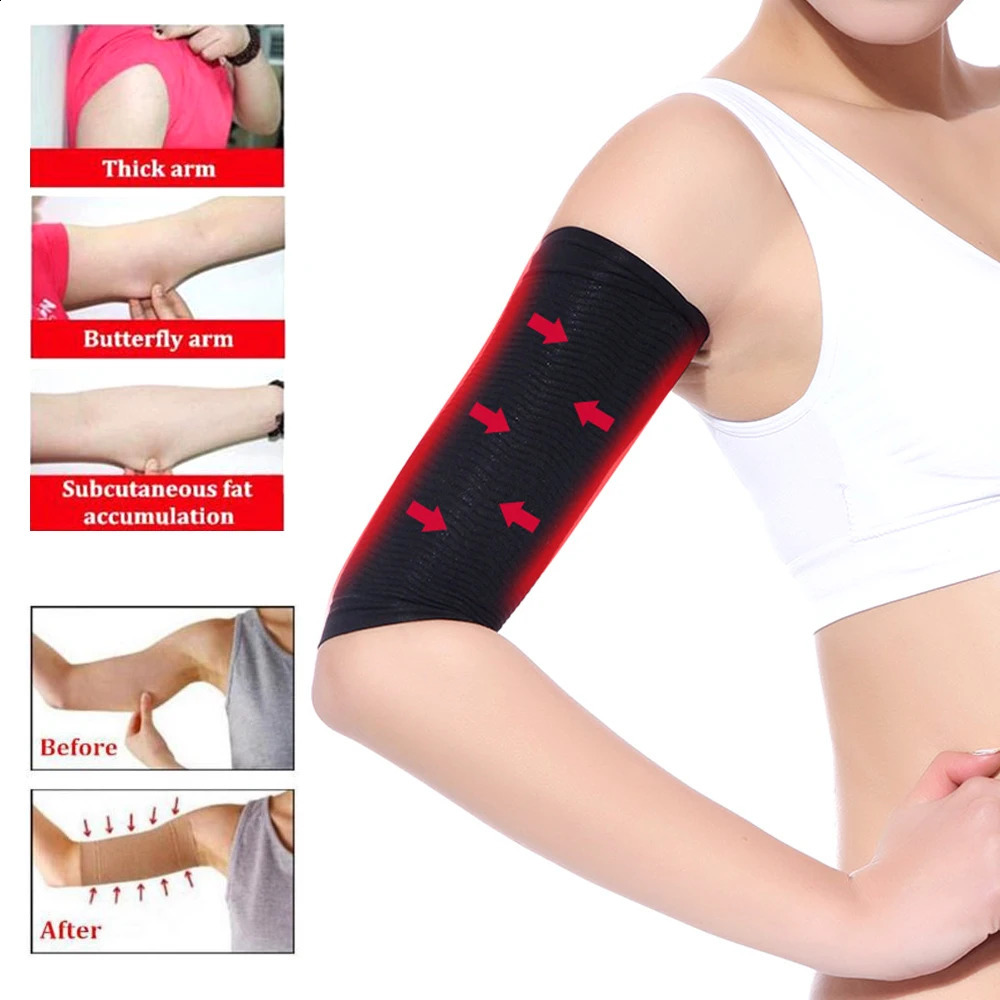 1 Pair Arm Slimming Shaper Compression Wrap Sleeve Helps Lose Arm Fat Tone up Arm Shaping Sleeves for Women 240903
