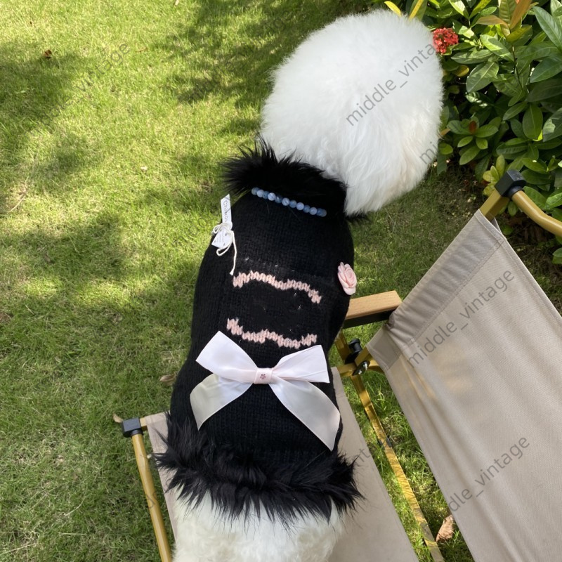 Pet Clothes Dog Clothing New Pet Fashion Brand Knitted Sweater Dogs And Cats Luxurious For Corgi Pomeranian Hairless Cat Bichon Frise Clothes
