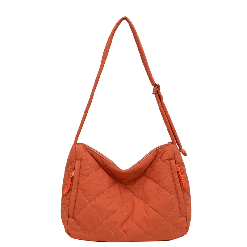 embroidered thread shoulder bag, hand-held crossbody tote bag for women