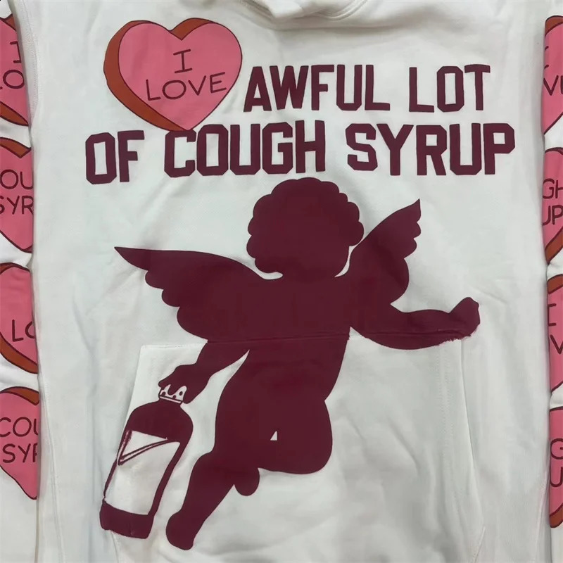 The trend for in Europe and the United States is a scary sofa syrup sports and casual hoodie 240910
