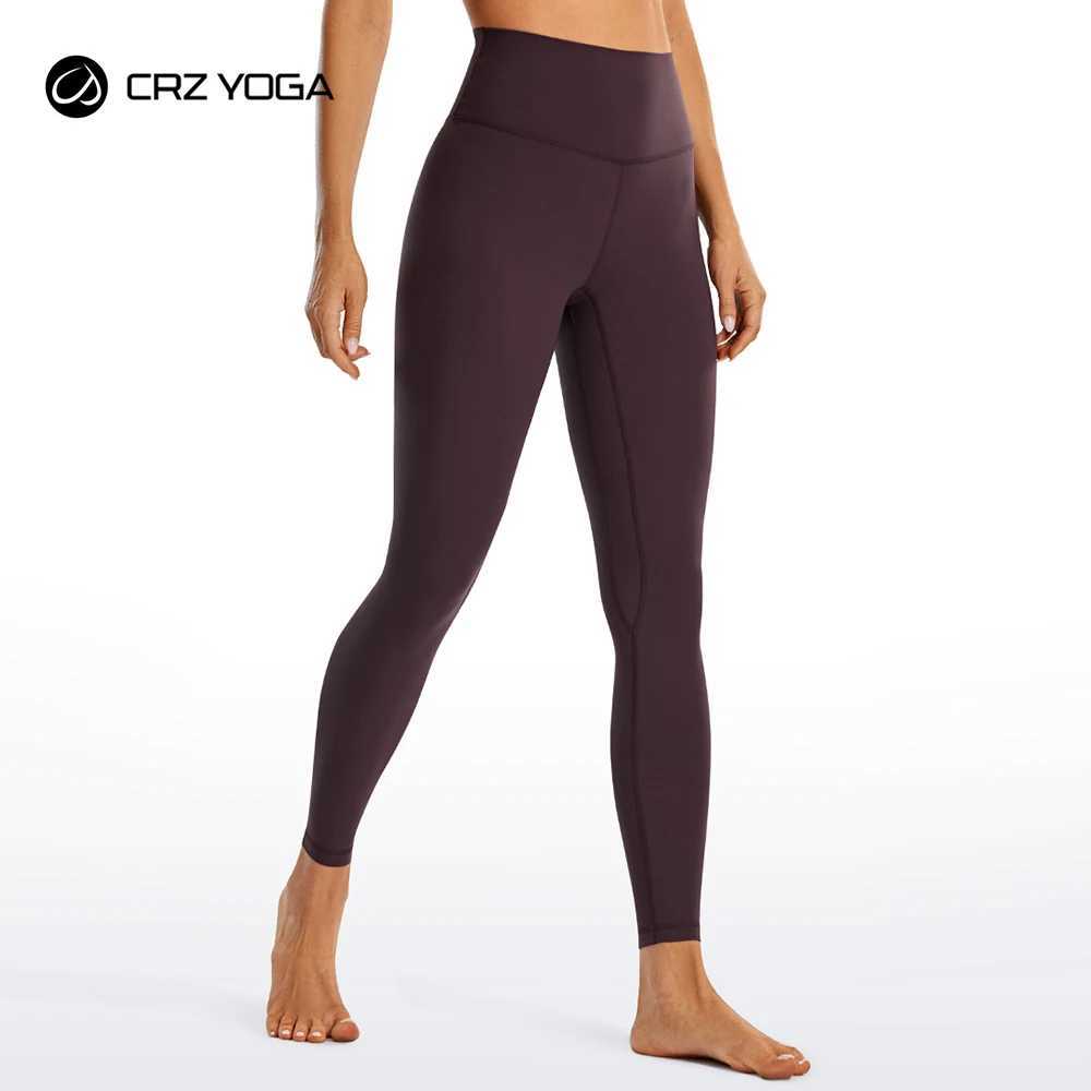 Yoga Pants CRZ YOGA Womens Brushed Naked Feeling Workout Leggings 28 - High Waisted Tummy Control Athletic Running Yoga Pants M240910