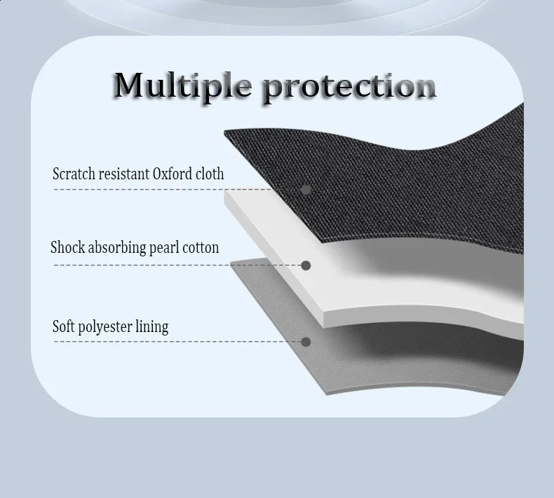 DHXJ Laptop Computer Notebook Bag sleeve laptop case For 13 14 15 17 Inch Air Pro HP Asus 240907