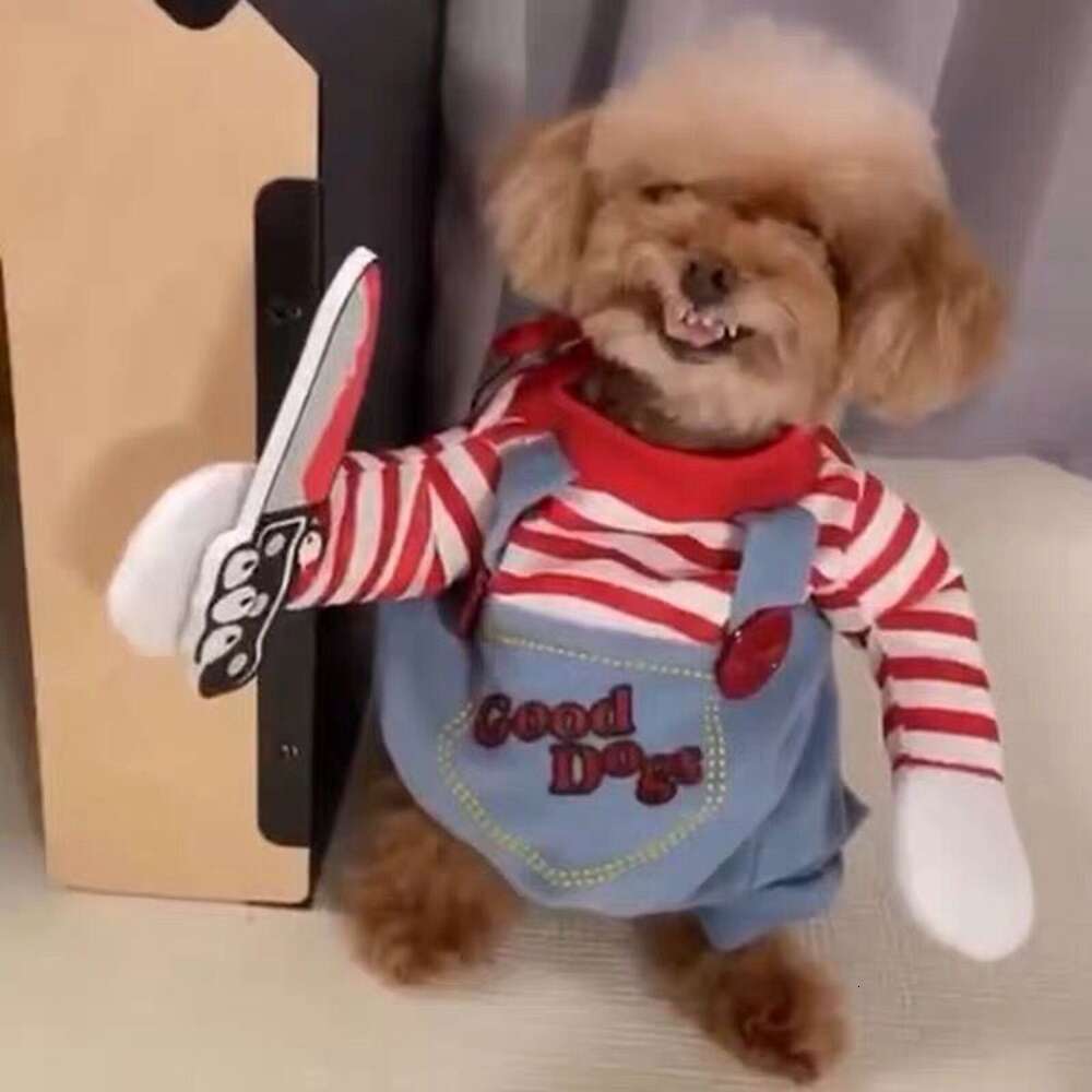 Funny Halloween Clothes Dogs Cosplay Costumes Set Christmas Dog Costume Comical Outfits For Pet Cat Puppy Party Clothing 2b8