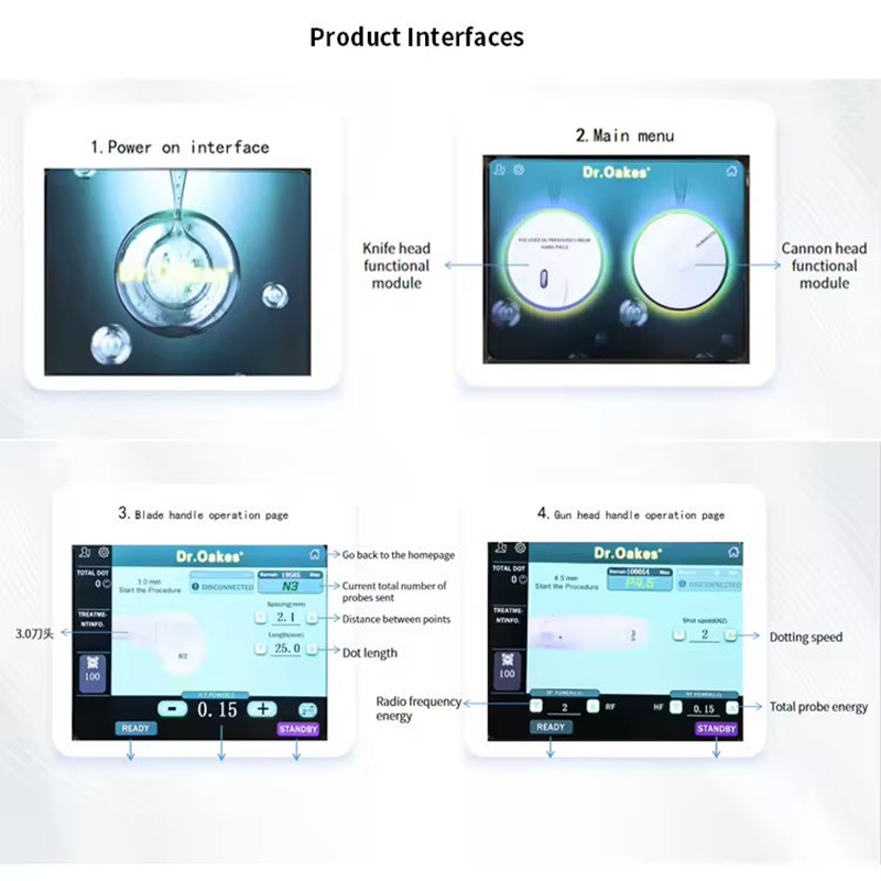 Professional Rf Wrinkle Removal Machine Face Lifting Wrinkle Removal Face Care Machine Skin Firming Skin Care Face Contouring Machine