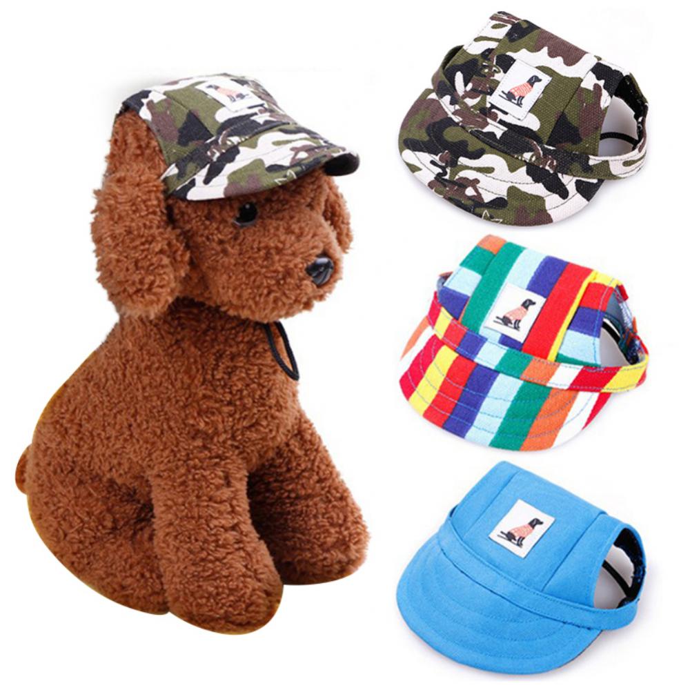Pet Hat Dog Hat Baseball Hat Summer Canvas Dog Cap Only For Small Pet Dog Outdoor Accessories Outdoor Hiking Sports