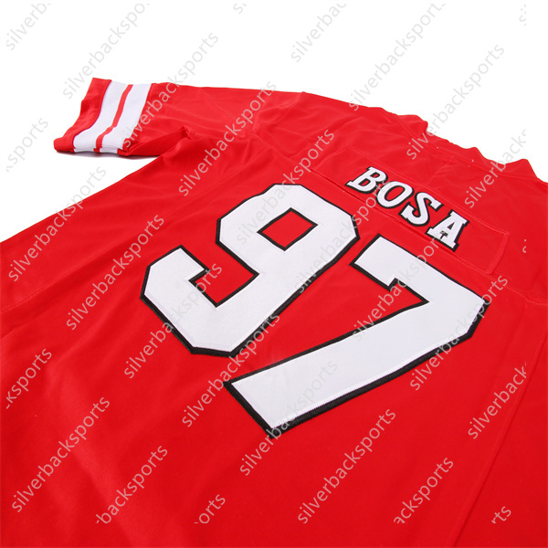 2024 ed 49 The 85 George 5 Trey 23 Christian 13 Brock 11 Brandon 10 Jimmy 99 Javon 17 Malik 33Tarvarius Custom Embroidery Football Jerseys This baseba