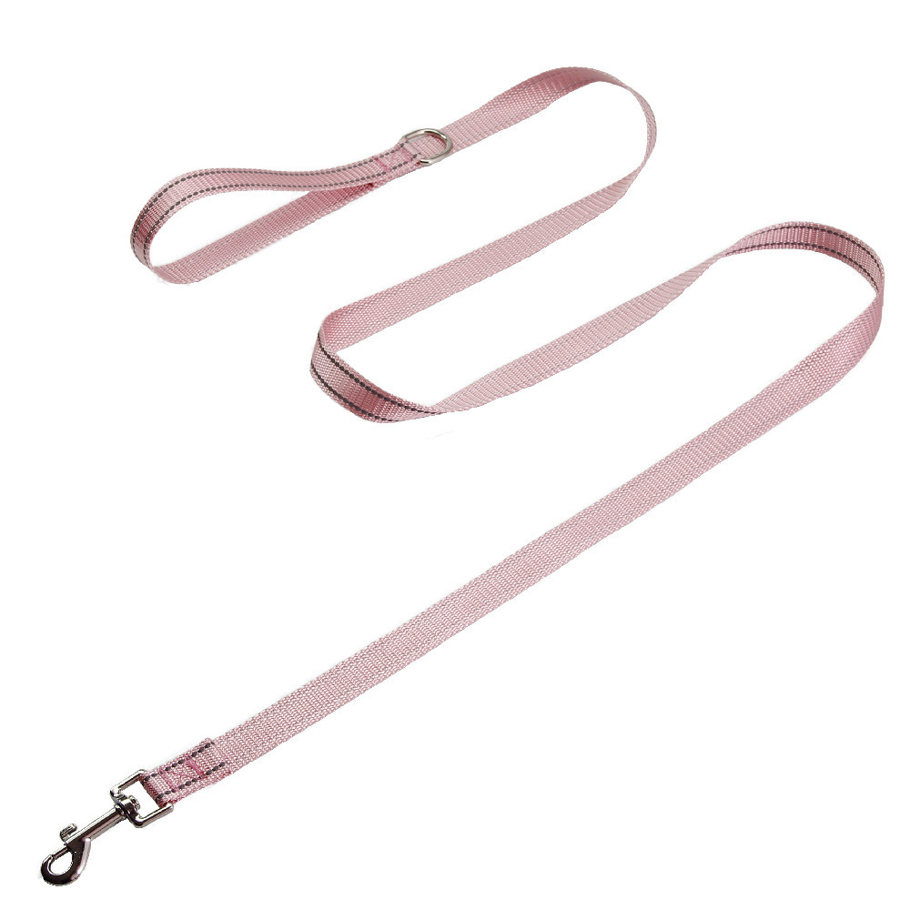 150cm Nylon Dog Leash Reflective Pet Leash Strong Durable with 360° Rotating Metal Buckle for Dog Walking & Dog Training Running